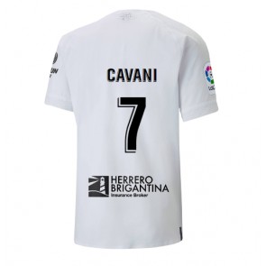 Valencia Edinson Cavani #7 Hemmatröja 2022-23 Kortärmad